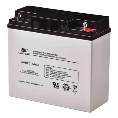 AGM akumulátor 12V/18Ah Sunstone Power SPT12-18