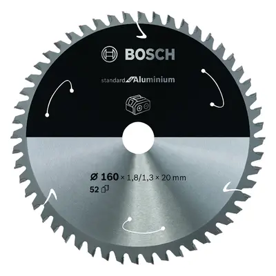 Pilový kotouč Bosch Standard for Aluminium 160x20 mm/52z.