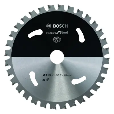 Pilový kotouč Bosch Standard for Steel 150x20 mm/32z.