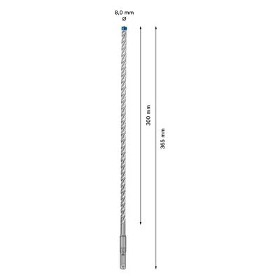 Vrták do betonu SDS plus-7X Bosch EXPERT Dostupné varianty: Vrták do betonu SDS plus-7X Bosch EX