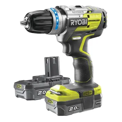 Aku příklepová vrtačka Ryobi R18PDBL-220S