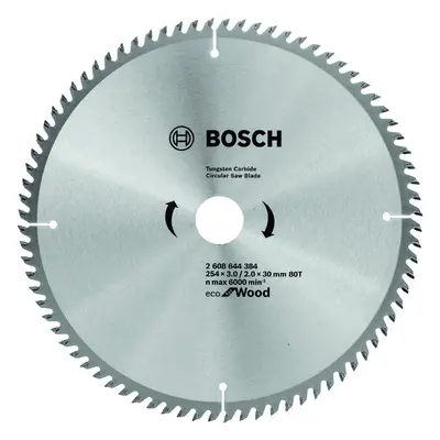 BOSCH Pilový kotouč Eco for Wood, 254x2 mm 2608644384 Dostupné varianty: Pilový kotouč - Bosch E