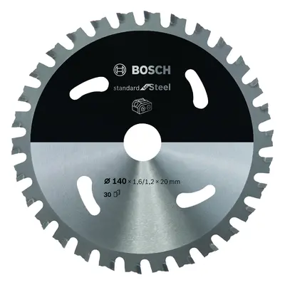 Pilový kotouč Bosch Standard for Steel 140x20 mm/30z.