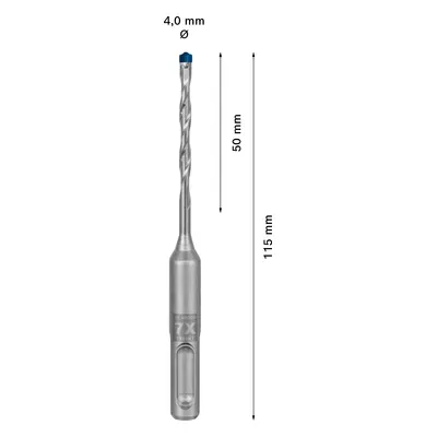 Vrták do betonu SDS plus-7X Bosch EXPERT Dostupné varianty: Vrták do betonu SDS plus-7X Bosch EX