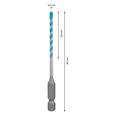 Víceúčelový vrták HEX-9 Bosch EXPERT MultiConstruction Dostupné varianty: Víceúčelový vrták HEX-