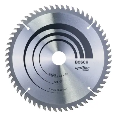 Pilový kotouč Bosch Optiline Wood 235x30 mm Dostupné varianty: Pilový kotouč Bosch Optiline Wood