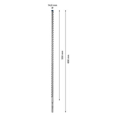 Vrták do betonu SDS plus-7X Bosch EXPERT Dostupné varianty: Vrták do betonu SDS plus-7X Bosch EX