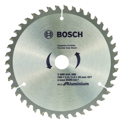 Pilový kotouč Bosch Eco for Aluminium 160x20 mm/42z.