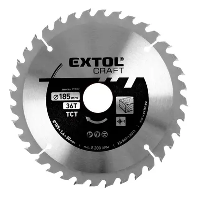 Extol Craft Kotouč pilový 185x30mm, 36 zubů