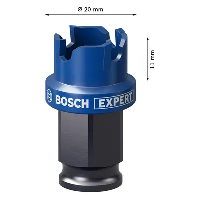 Děrovka Bosch EXPERT Sheet Metal Dostupné varianty: Děrovka Bosch EXPERT Sheet Metal 20 mm