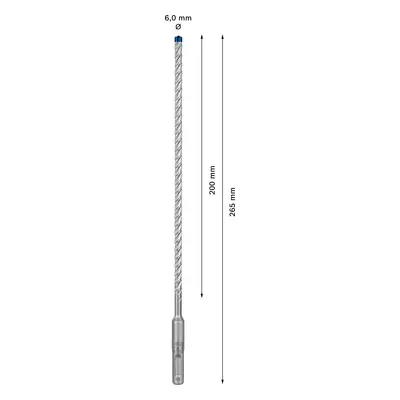 Vrták do betonu SDS plus-7X Bosch EXPERT Dostupné varianty: Vrták do betonu SDS plus-7X Bosch EX