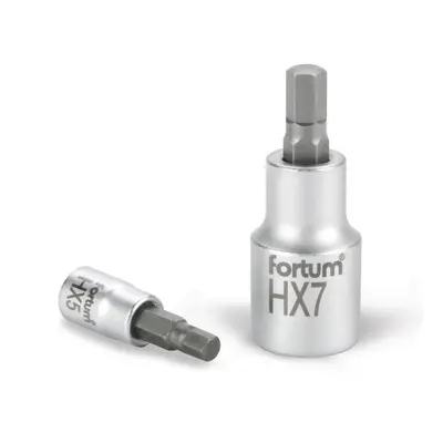 Zástrčná hlavice imbus 1/2" FORTUM CrV/S2 HX Dostupné varianty: Zástrčná hlavice imbus 1/2" FORT