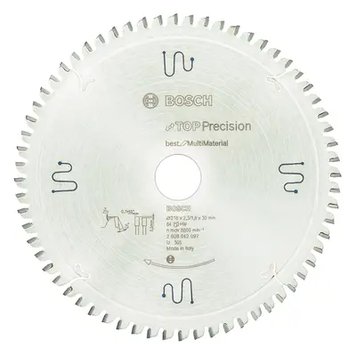 Pilový kotouč Bosch Top Precision Best for Multi Material 216x30 mm/64z.