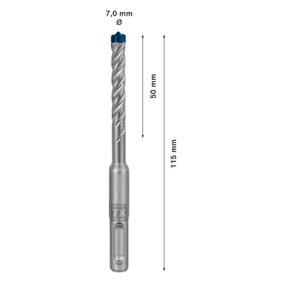 Vrták do betonu SDS plus-7X Bosch EXPERT Dostupné varianty: Vrták do betonu SDS plus-7X Bosch EX