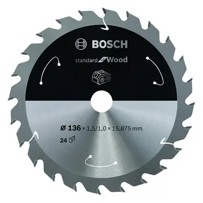 Pilový kotouč Bosch Standard for Wood 136x16 mm/24z.