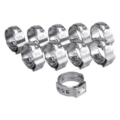 Spona na hadici, 10ks, Ř13,8mm, INOX 8865171 EXTOL PREMIUM