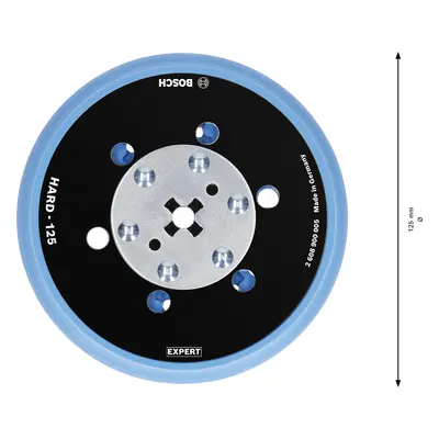 Podložný brusný talíř Bosch EXPERT multiděrované 125 mm Dostupné varianty: Podložný brusný talíř