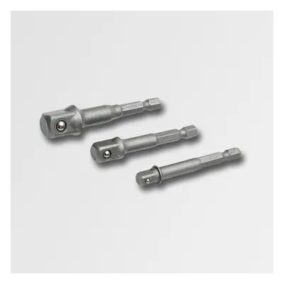 M18604 3dílná sada adaptérů 1/4", 3/8", 1/2" STAVTOOL