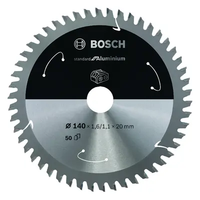 Pilový kotouč Bosch Standard for Aluminium 140x20 mm/50z.