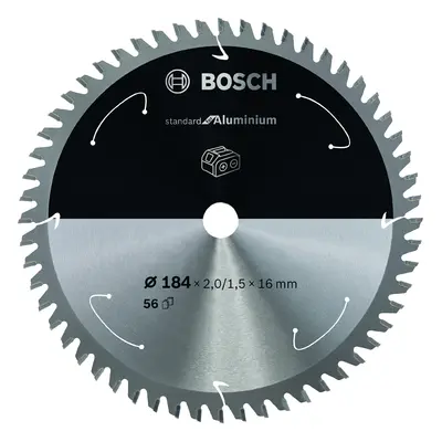 Pilový kotouč Bosch Standard for Aluminium 184x16 mm/56z.