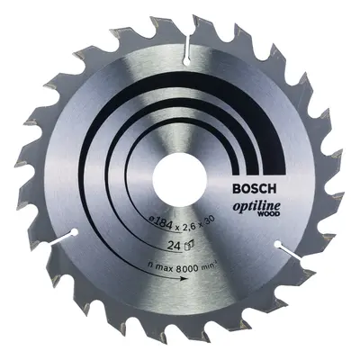 Pilový kotouč Bosch Optiline Wood 184x30 mm Dostupné varianty: Pilový kotouč Bosch Optiline Wood