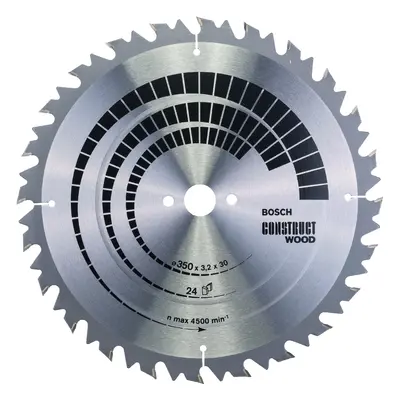 Pilový kotouč Bosch Construct Wood 350x30 mm/24z.