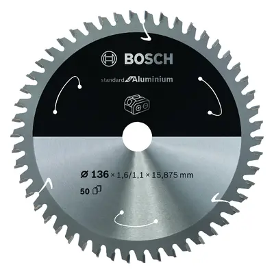 Pilový kotouč Bosch Standard for Aluminium 136x16 mm/50z.