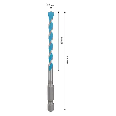 Víceúčelový vrták HEX-9 Bosch EXPERT MultiConstruction Dostupné varianty: Víceúčelový vrták HEX-