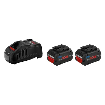 BOSCH 2 x ProCORE18V 5.5Ah + GAL 1880 CV 1600A0214C