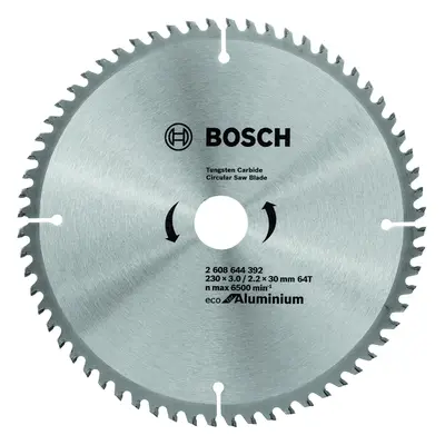 Pilový kotouč Bosch Eco for Aluminium 230x30 mm/64z.