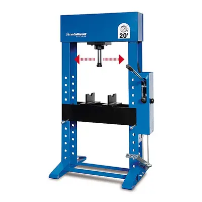 Ruční/nožní hydraulický lis Metallkraft® WPP 30 BK