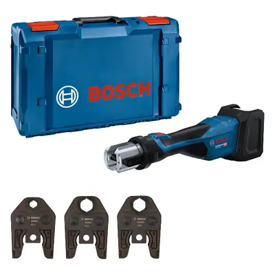 Aku lisovací nářadí Bosch GPT 18V-32 + Lisovací čelisti Standard M