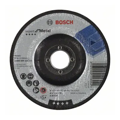 Brusný kotouč profilovaný Bosch Expert for Metal ø 125x6x22,23 mm