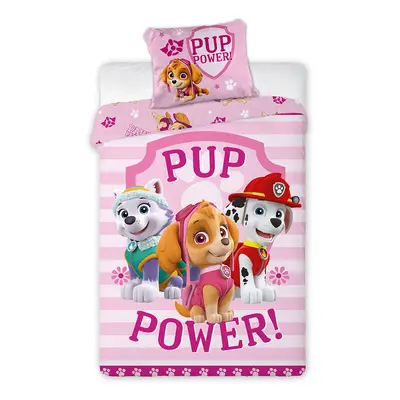 Bavlněné ložní povlečení TLAPKOVÁ PATROLA - Pup Power