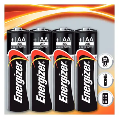 Alkalické baterie Energizer 4x AA