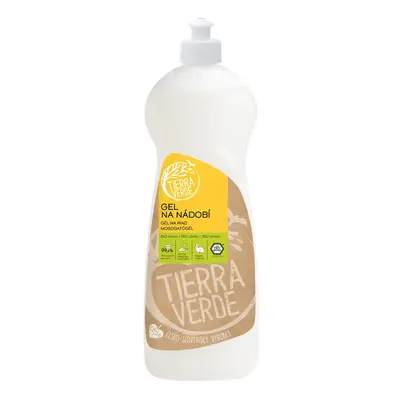 Tierra Verde Gel na nádobí s BIO citronovou silicí 1 l