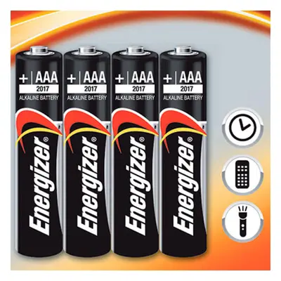 Alkalické baterie Energizer 4x AAA