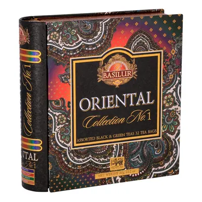 Čajová kniha ORIENTAL COLLECTION No 1. - dárková kolekce 32 sáčků