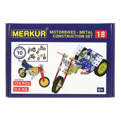 Stavebnice MERKUR Motocykly 10 modelů