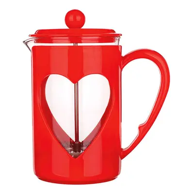 French press SRDCE červená