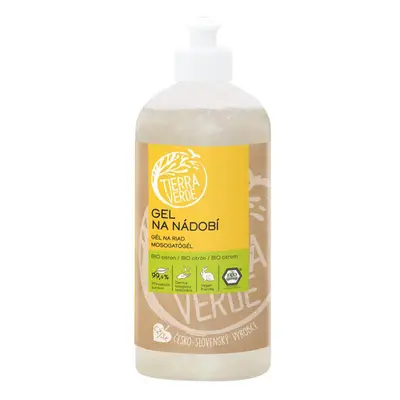 Tierra Verde Gel na nádobí s BIO citronovou silicí 500 ml