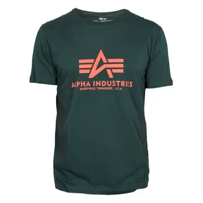 Alpha Industries Tričko Basic T-Shirt petrolejové