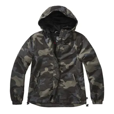 Brandit Bunda Windbreaker Ladies Summer Frontzip darkcamo