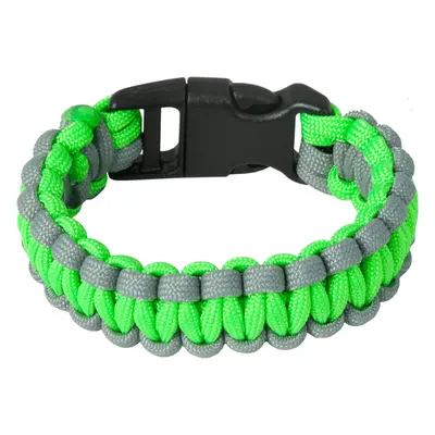 Náramek Paracord NEON zelená