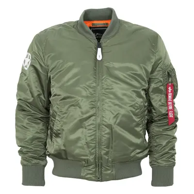 Alpha Industries Bunda MA-1 VF ARMY šalvějová XL