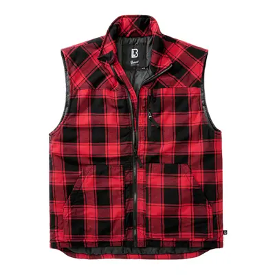 Brandit Vesta Lumber Vest červená | černá