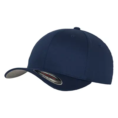 Brandit Čepice Baseball Cap Flexfit Wooly Combed navy