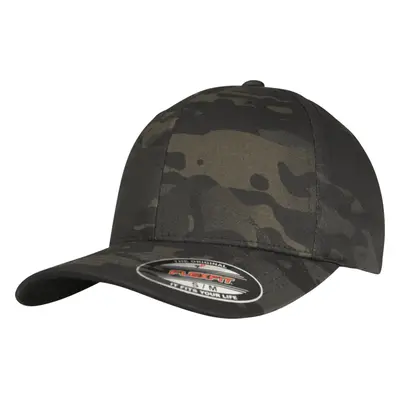 Brandit Čepice Baseball Cap Flexfit Multicam® multicam black