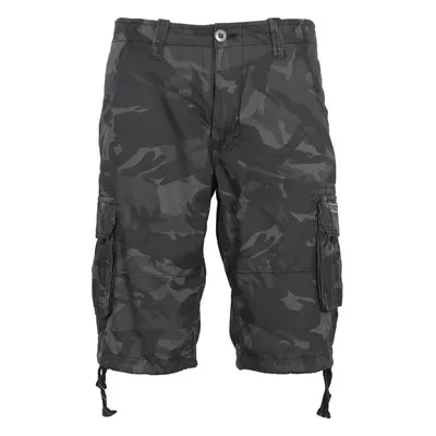 Alpha Industries Kalhoty krátké JET SHORT blackcamo