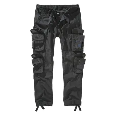 Brandit Kalhoty Pure Slim Fit Trouser antracitové